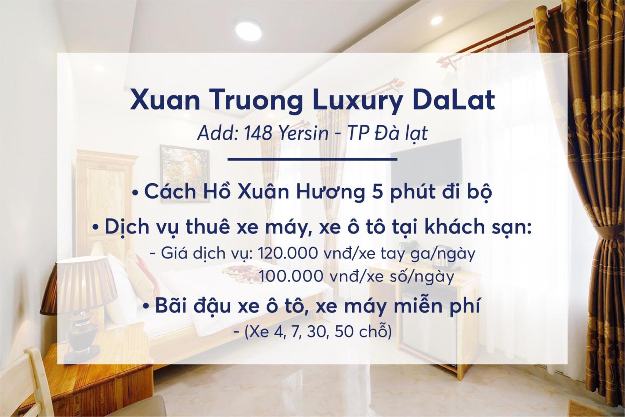 Hotel Xuan Truong Luxury Dalat Exterior foto